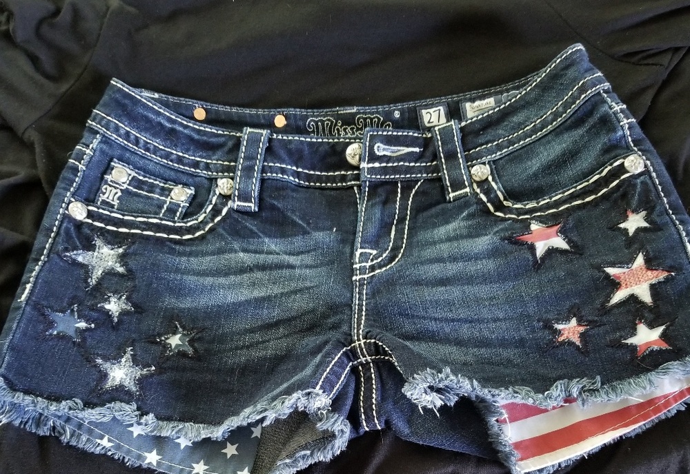 Miss me shorts sz 27